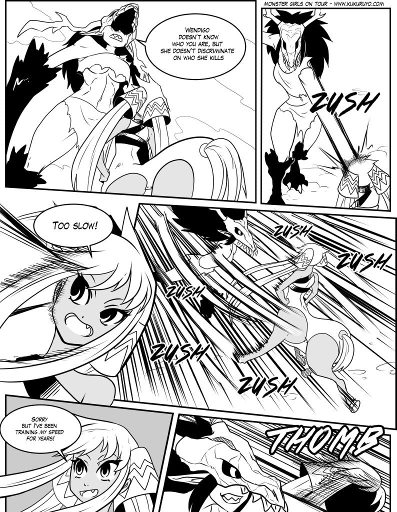 Monster girls on tour - Episode 191, Page 1: Page 191